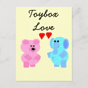 toybox love postcard