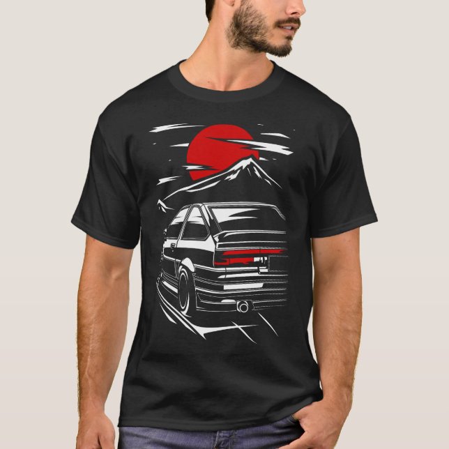 Toyota AE86 Trueno Sprinter T-Shirt (Front)