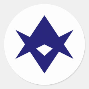 Toyota city flag Ibaraki prefecture japan symbol Classic Round Sticker