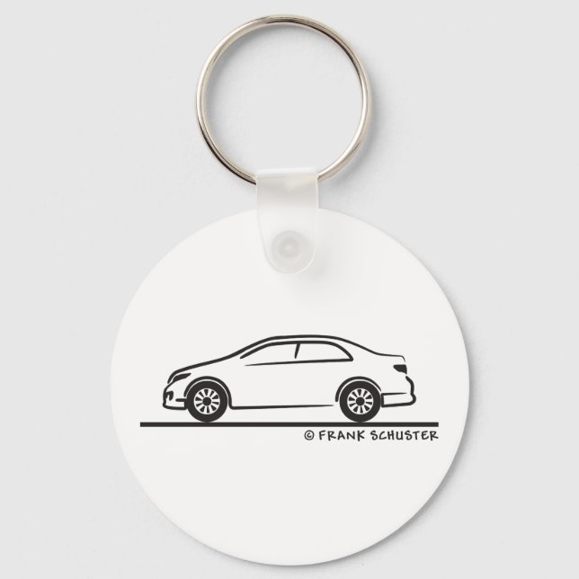 Toyota Corolla Keychain (Front)