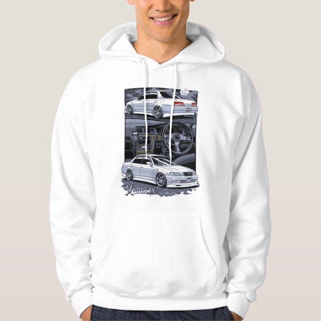 Toyota Cresta X100 ROULANT G Kuresuta Hoodie (Front)