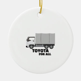 TOYOTA FOR ALL CERAMIC ORNAMENT