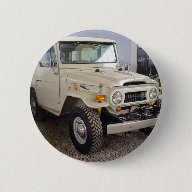 Toyota Land Cruiser BJ40 2 Inch Round Button (Front)