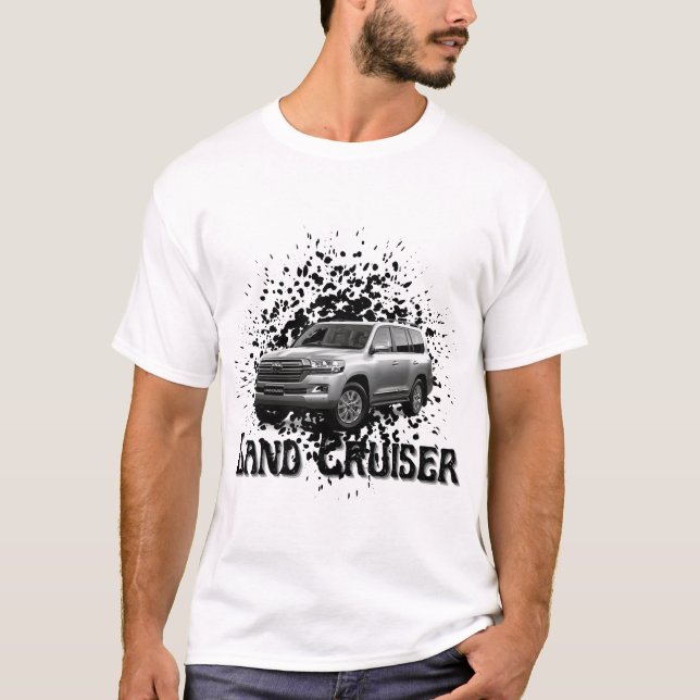 Toyota Land Cruiser J200 Off-Road Car T-Shirt (Front)