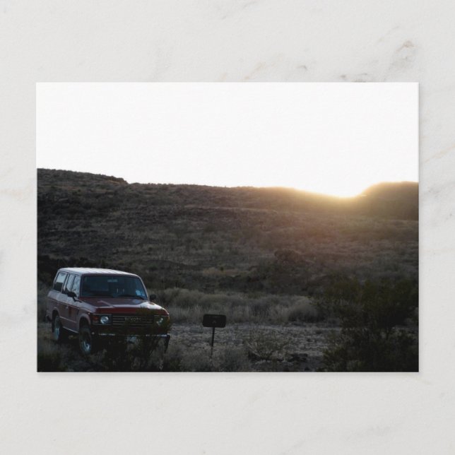 Toyota Land Cruiser Postcard (Front)