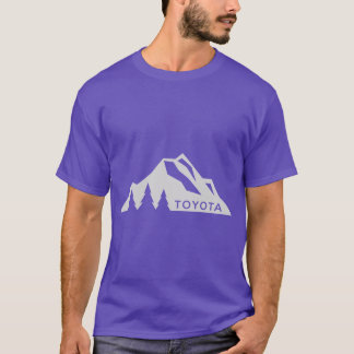 Toyota Mountain Logo Version 3 White T-Shirt