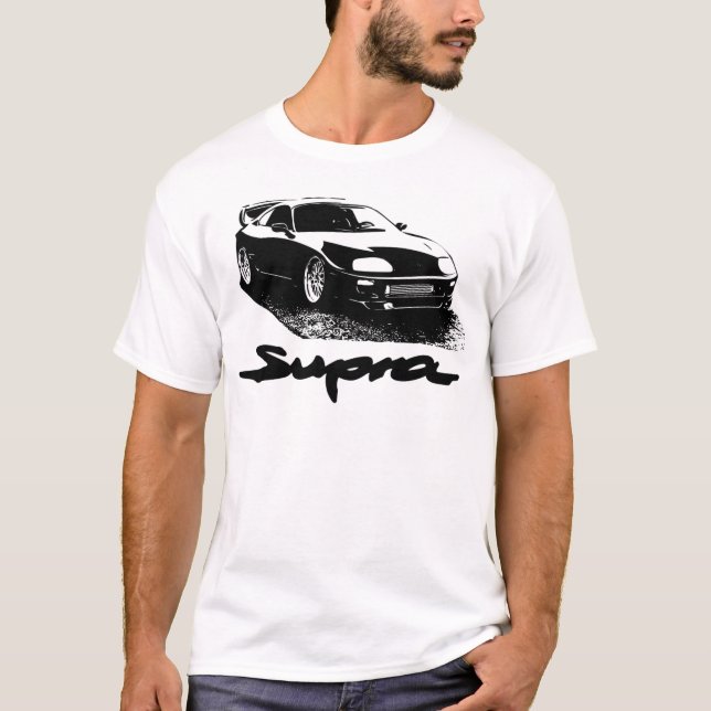 Toyota Supra Mark 4 Vector  T-Shirt (Front)