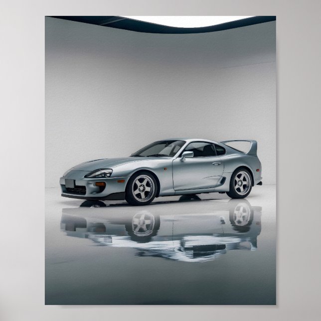 Toyota Supra Poster (Front)
