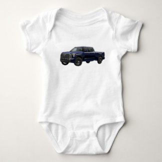 Toyota Tundra Crewmax White Standard Bedy Platinum Baby Bodysuit
