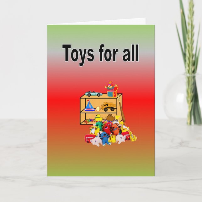 Toys for all card (Front)