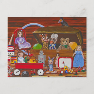 "Toys in the Attic" Postcard