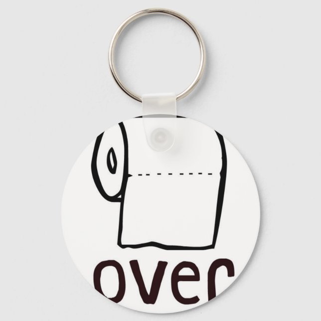 TP Toilet Over Keychain (Front)
