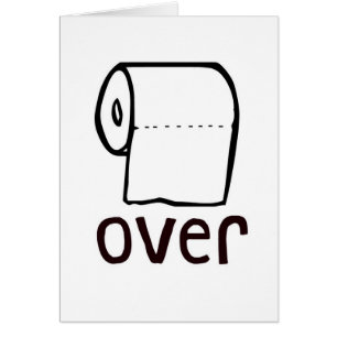 TP Toilet Paper Over Card