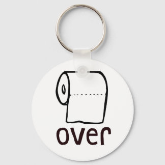 TP Toilet Paper Over Keychain