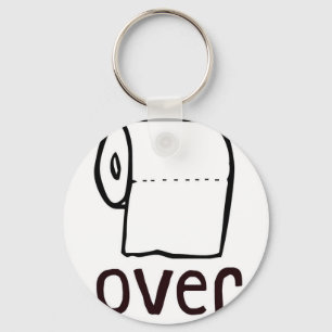 TP Toilet Paper Over Keychain
