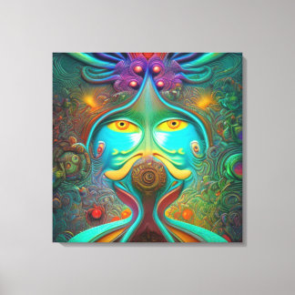 Tpixx Unique Art Created by AI Canvas Print