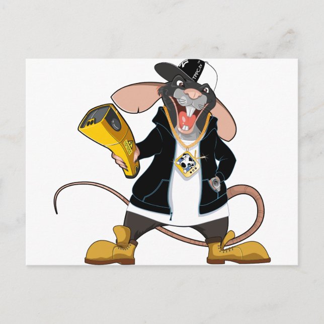 TPPCtv's HOOD RAT Postcard (Front)