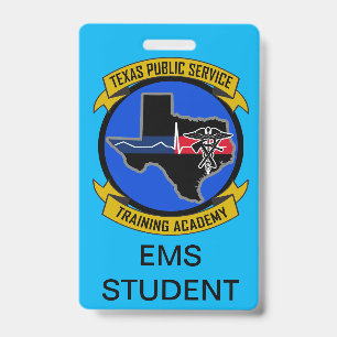 TPSTA Student ID Badge