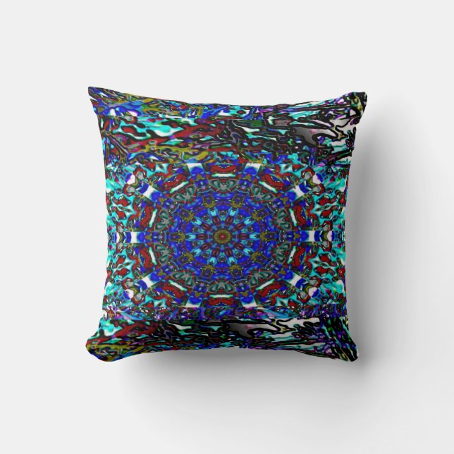 TQ 1Design Throw Pillow (Front)