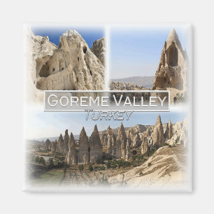 TR0023 Europe, Turkey, Goreme Valley N.P  Fridge  Magnet