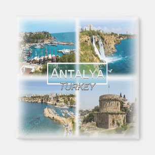 TR0027 Europe, Turkey, Antalya,  Fridge  Magnet