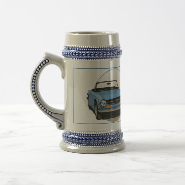 TR6 BEER STEIN (Left)