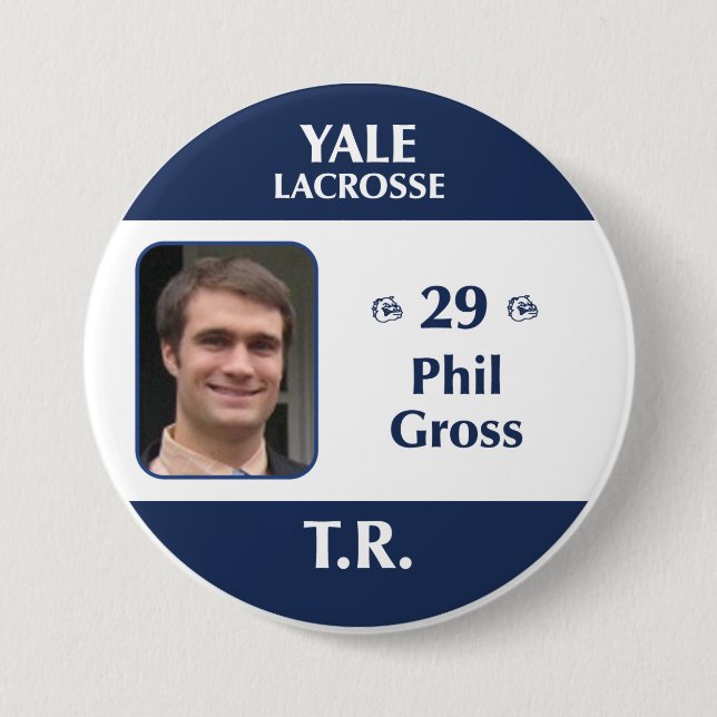 TR - Phil Gross 3 Inch Round Button (Front)