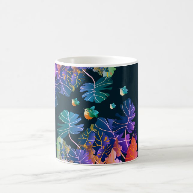 ...tra foglie e colori Triptych Magic Mug (Center)