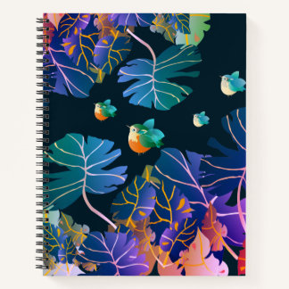 ...tra foglie e colori Triptych Notebook