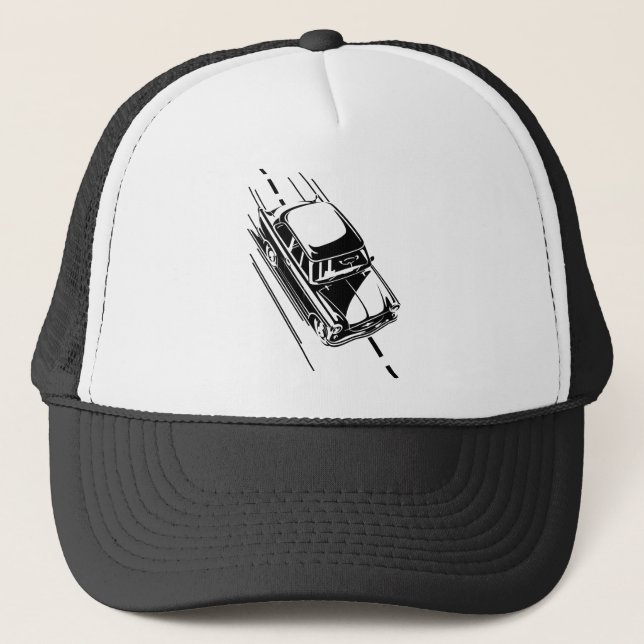 Trabant 500 / 600 on tour trucker hat (Front)