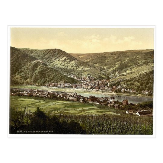 Traben Trarbach, Moselle, valley of, Germany rare Postcard
