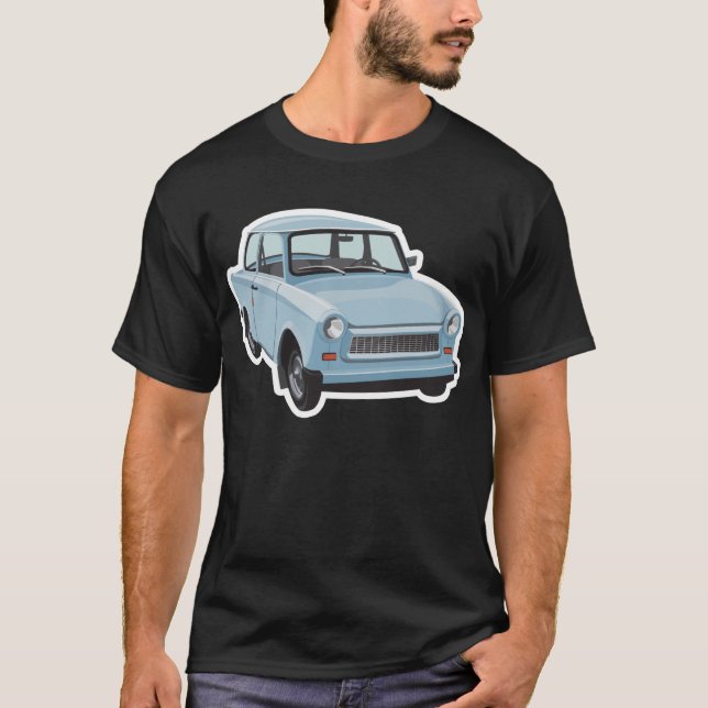 Trabi 601 illustration T-Shirt (Front)
