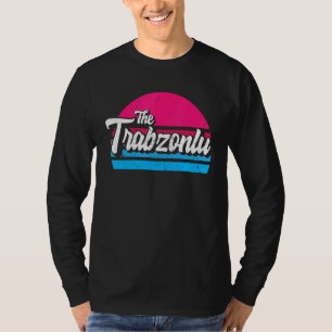 Trabzon 61 Memleket Turkey Retro Idea T-Shirt