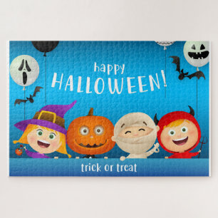 Trace ou traitement Halloween Jigsaw Puzzle