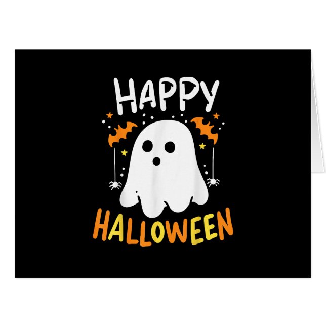 Tracer Ou Traiter Le Fantôme D'Halloween (Devant horizontal)