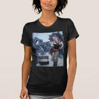 traces of my mistakes steampunk faery t shirt