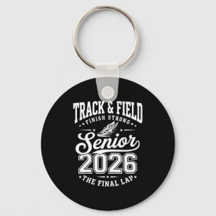 Track & field senior 2026 graduation class of keychain