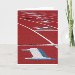 Track And Field Card
