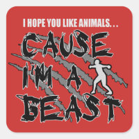 Track and Field Discus Thrower Scrapbook Stickers