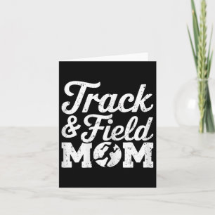 Track And Field Mom Shirt Runner Women Track Mom M Card