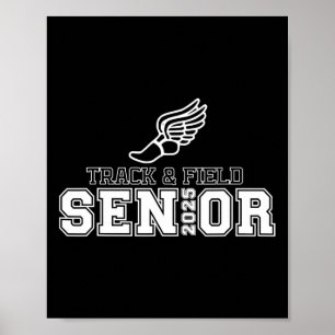 Track And Field Senior 2025 Graduation Year 1  Poster
