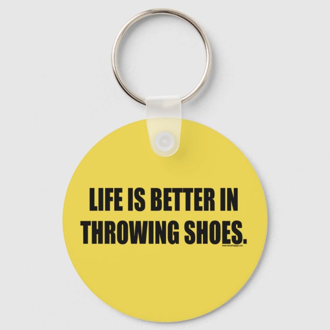 Track and Field Shot Put Discus Keychain Gift (Front)