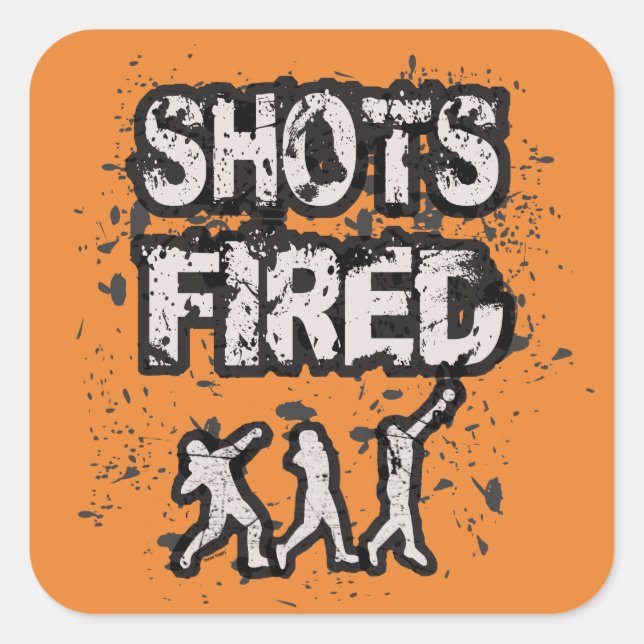 Track and Field Shot Put Throw Stickers Gift (Front)