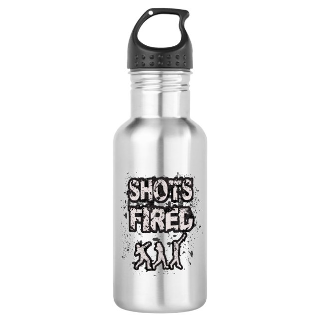 Track and Field Shot Put Throw Water Bottle (Front)