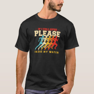 Track And Field Sprinter Track Runner Marathon Rac T-Shirt