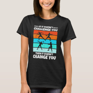 Track And Field Thrower Javelin Shot Put Hammer Di T-Shirt