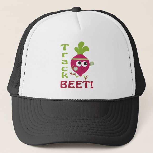 Track Beet Trucker Hat (Front)