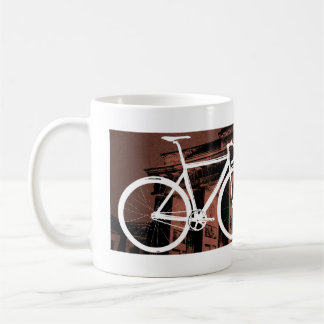 Track Bike Berlin Bronze Coffee Mug