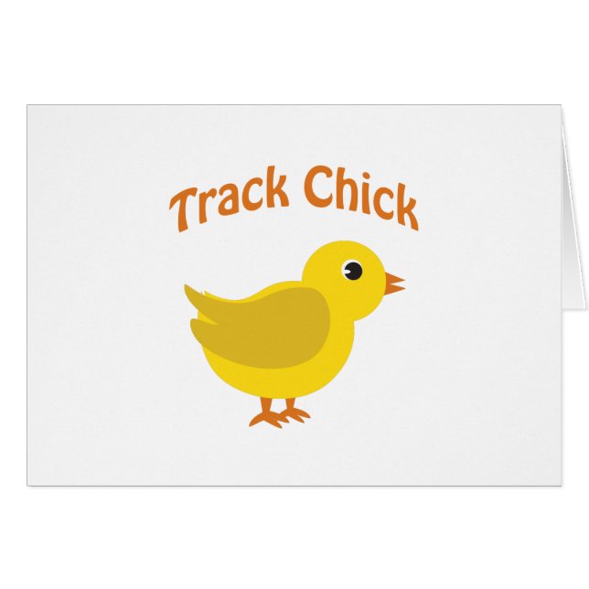 Track Chick (Front Horizontal)