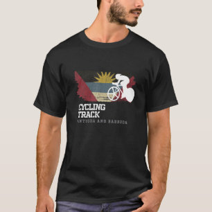 Track Cycling Antigua & Barbuda Road Bike Speed Cy T-Shirt
